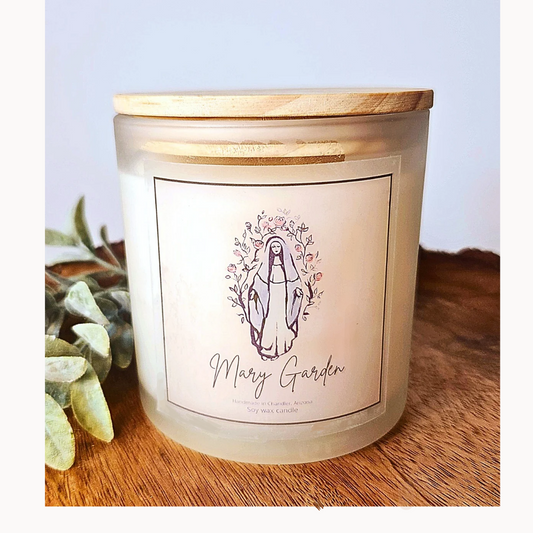 Mary Garden Triple-Wicked Large Candle Jar