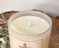 Baptismal Font Scented Prayer Candle Jar